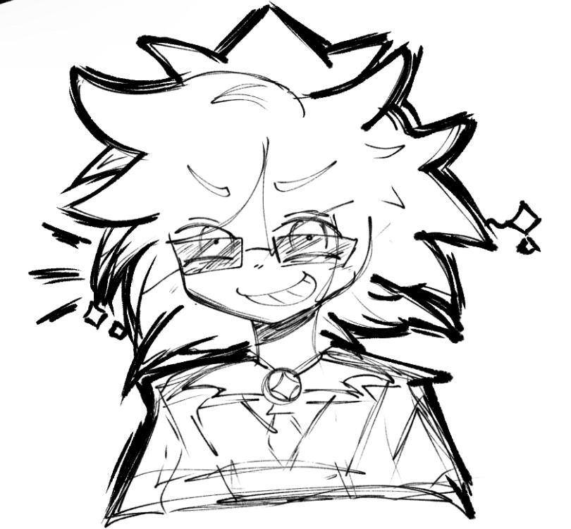 headshot of Kai for my indie series project Roses Beneath