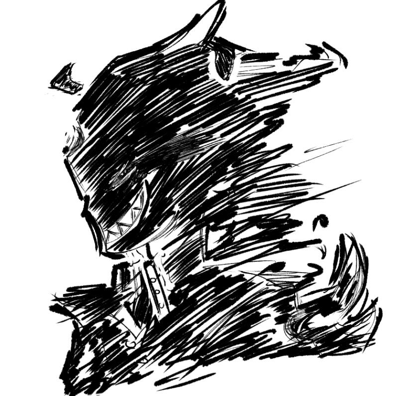 headshot of my character Diablo for my indie series project Roses Beneath