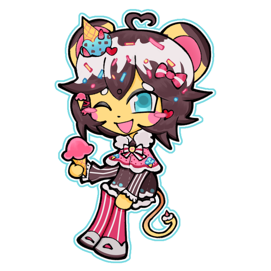 chibi of my oc Coco