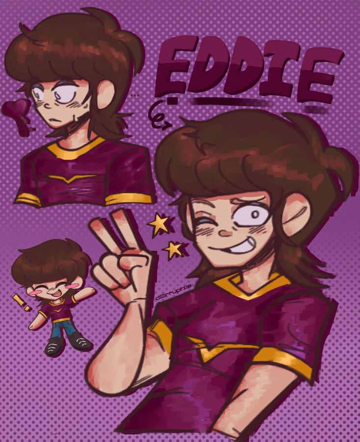 fanart of Eddie from Alpha Betas
