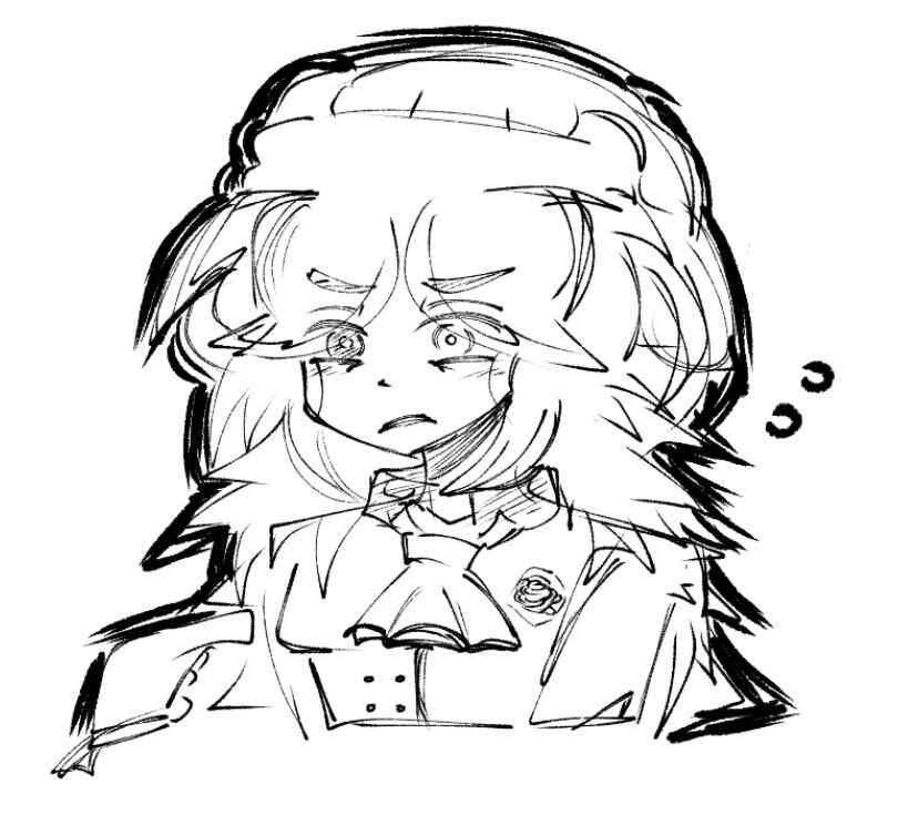 headshot of Everesta for my indie series project Roses Beneath