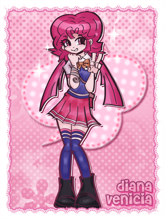 fanart of Diana from Project: Eden's Garden