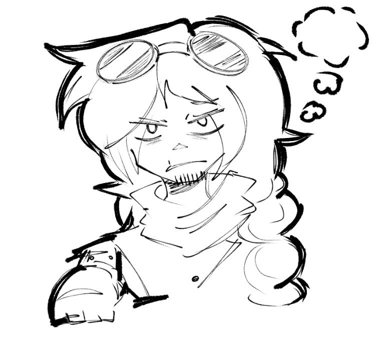 headshot of Marlton for my indie series project Roses Beneath