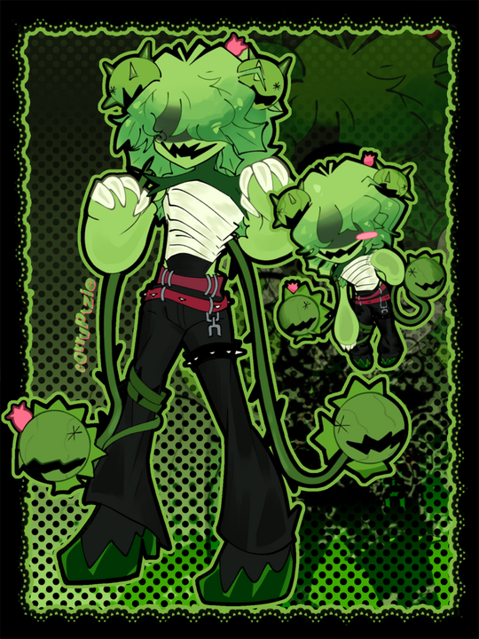 character design of my original character Rana for my indie series project Roses Beneath. Finalized design by me, old original sketch (offsite) concept by Blueming.